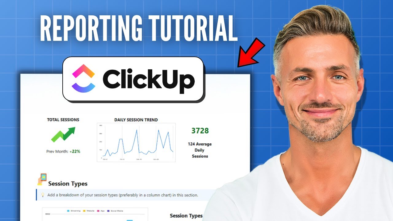 Учебное пособие по созданию отчетов в Clickup 2025 | Как использовать Clickup для создания отчетов