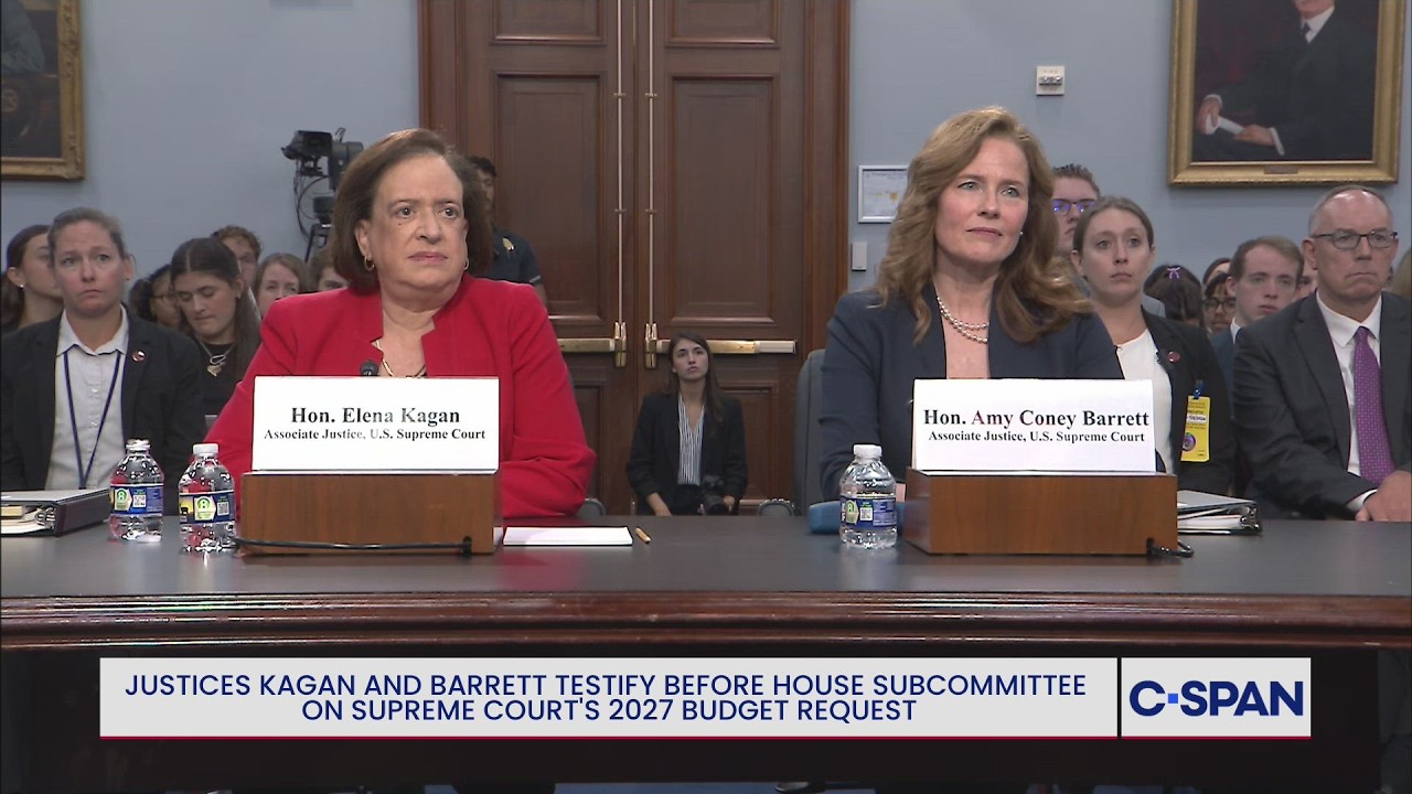Justices Kagan & Barrett Testify on Supreme Court Budget