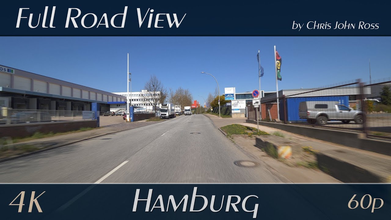 Hamburg, Germany: Bahrenfeld - Rondenbarg - 4K Ultra HD Prime Quality (2160p/60p)