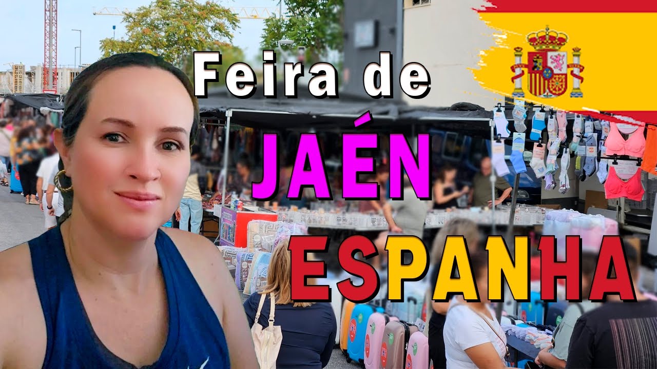 Mercadillo de Jaén,  Espanha. Feira de rua. Todas as quintas-feiras.