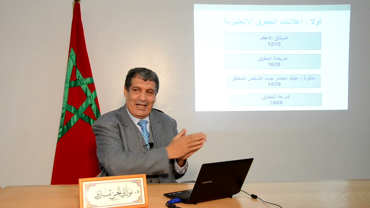 المحاضرة الثامنة مظاهر تأثير الفكر الفلسفي على التجسيد السياسي لحقوق الإنسان