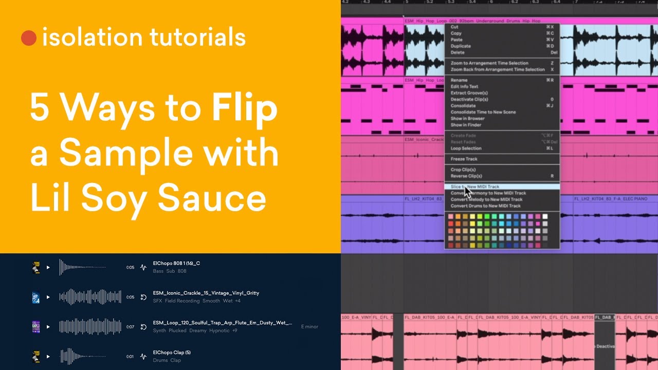 The 5 Best Ways to Flip a Sample with Lil Soy Sauce | LANDR x Lil Soy Sauce