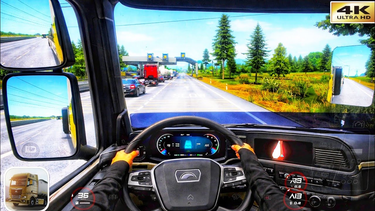 🚚Realistic Driving🛣 Delivery from Nuremberg to Munich 180km MAN TGX - TRUCKERS OF EUROPE 3 | 4K👊💥E07