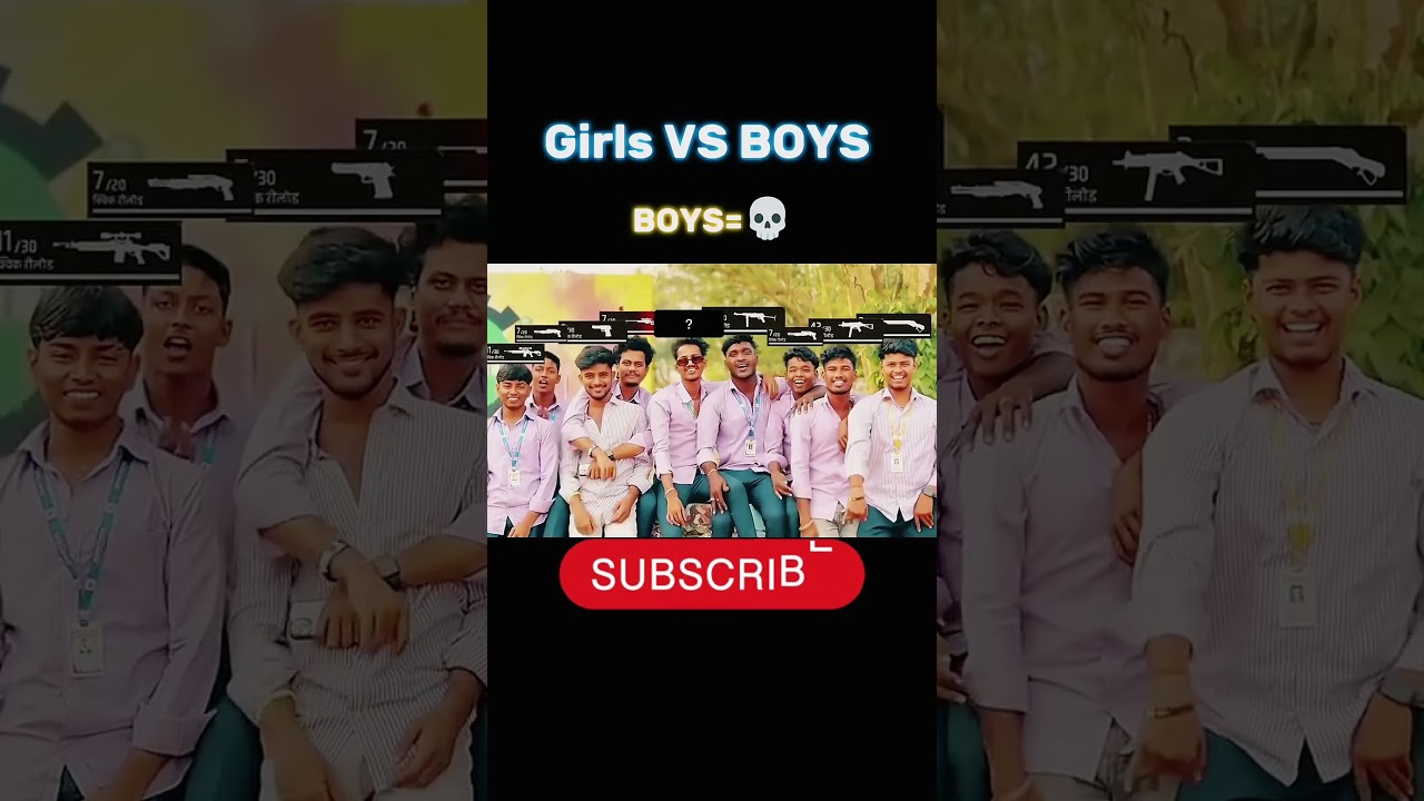 Boys vs Girls squad in 