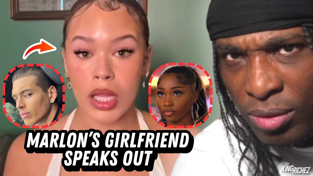 Marlon's Girlfriend Yonna Speaks Out On Kiss with Indiyah