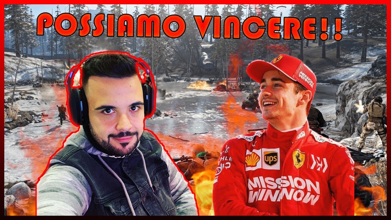Charles Leclerc Gioca Warzone Con POW3R & CICCIOGAMER89! Momenti Divertenti!
