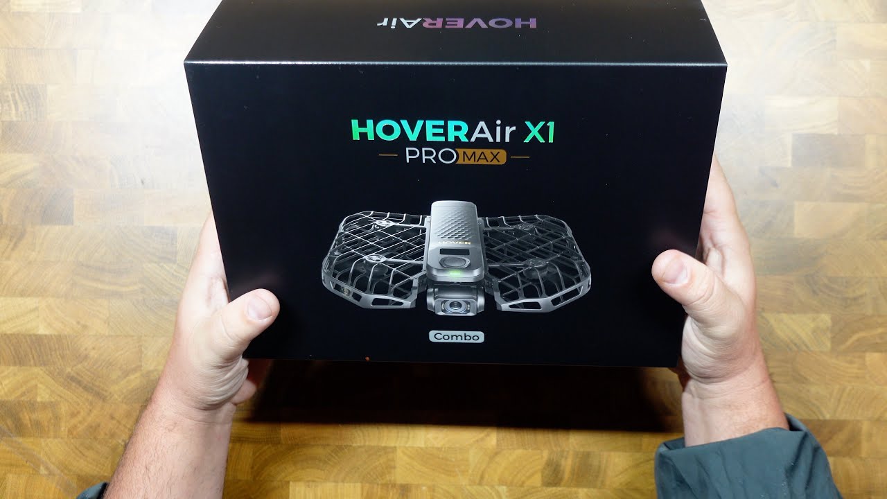 HoverAir X1 Pro Max combo pack unboxing!