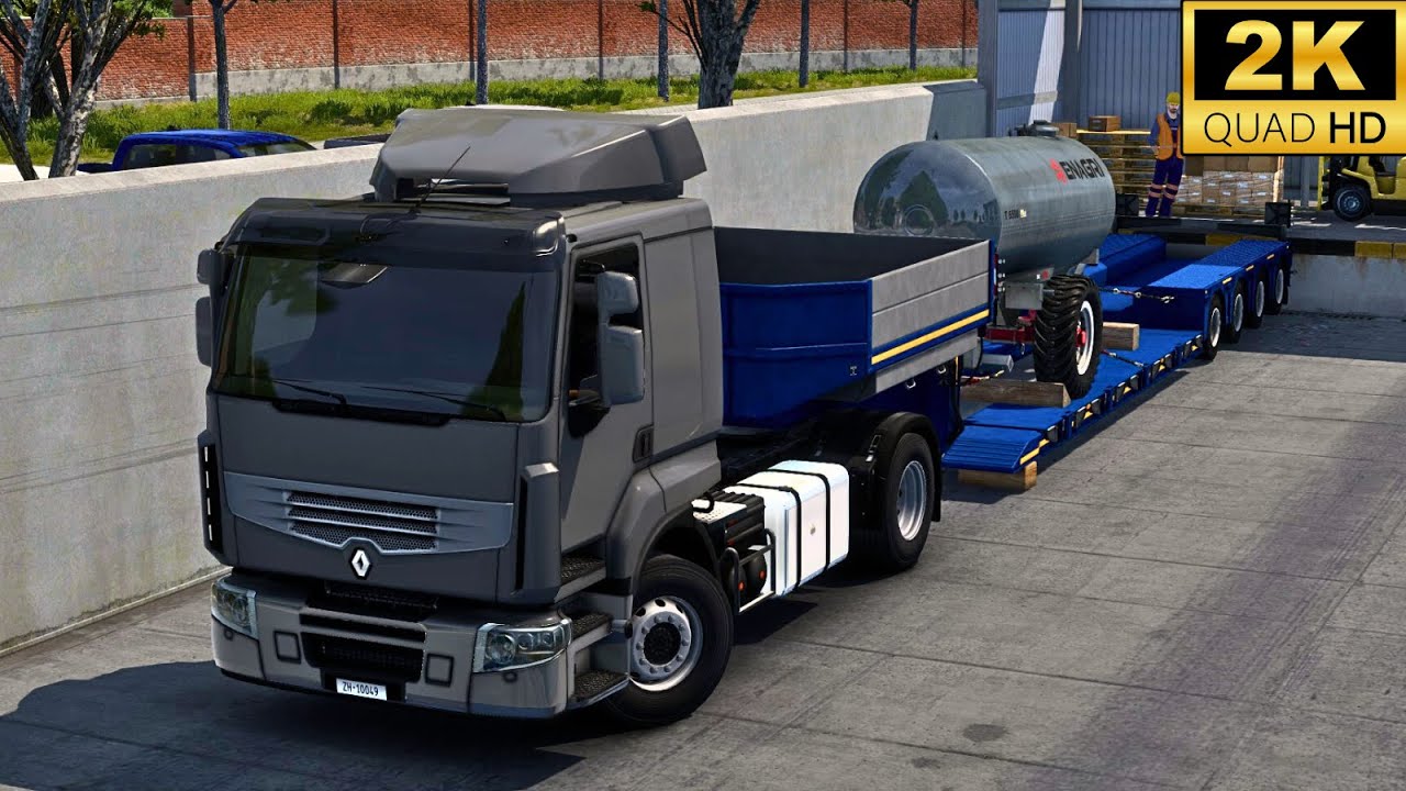 Realistic Truck Driving through scenic GERMANY | Truck Simulator | Logitech G29 Setup Gameplay