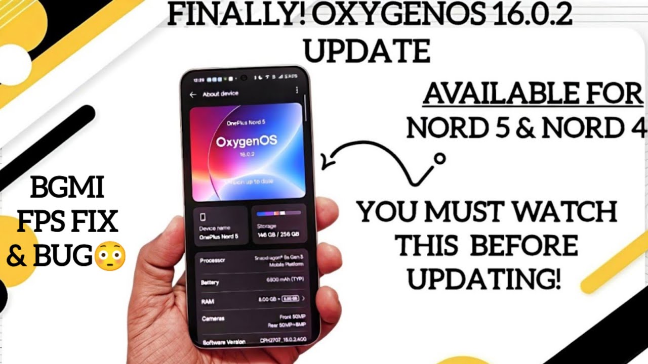 Testing OxygenOS 16 update on Oneplus Nord 5 & 4