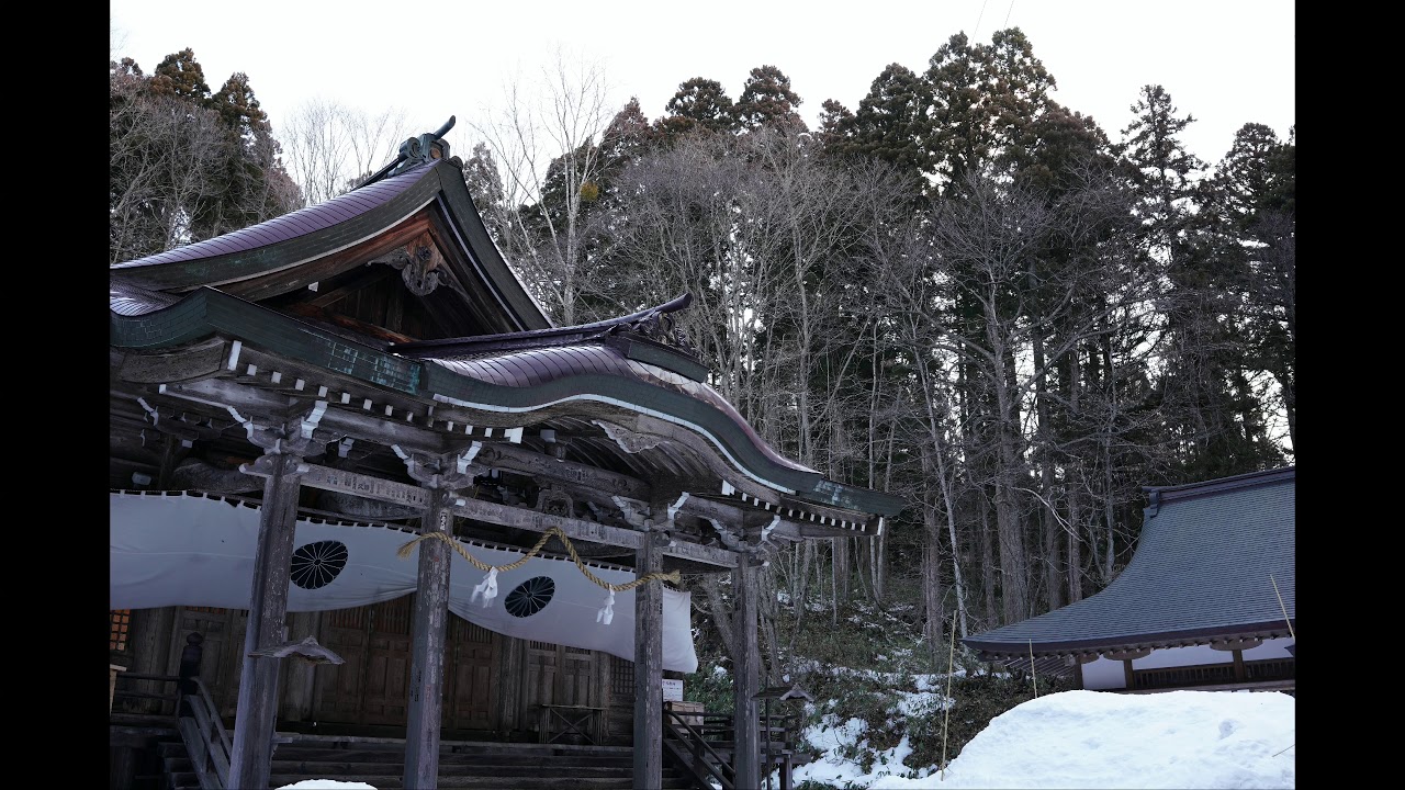 Chusha Winter Sunrise Nagano, Japan