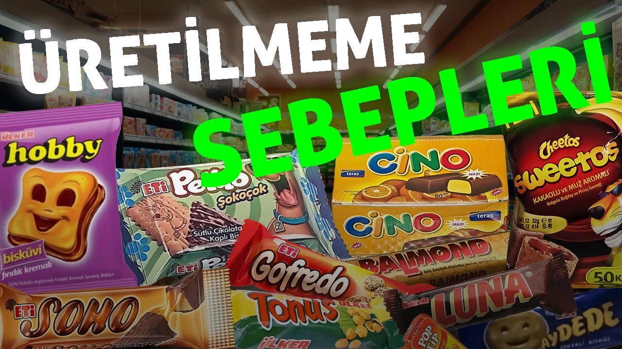 NOSTALJİK ATIŞTIRMALIKLAR NEDEN ARTIK ÜRETİLMİYOR.