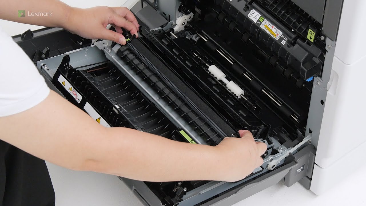 MX930/CX930/CX931/XC9325/XC9335—Replacing the transfer roller