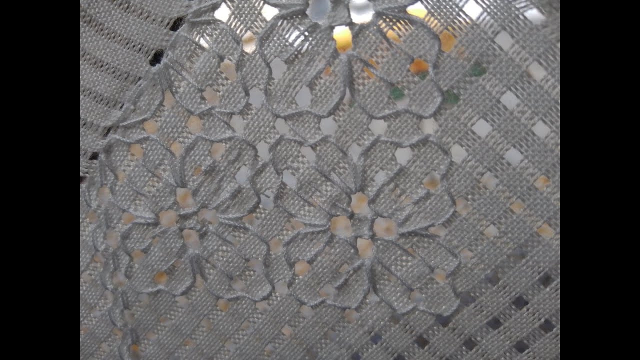 Deshilado servilletas flor Nube deshilada