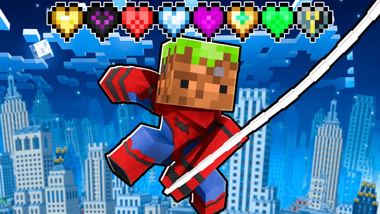 Minecraft ama SÜPER KAHRAMAN OLUYORUM