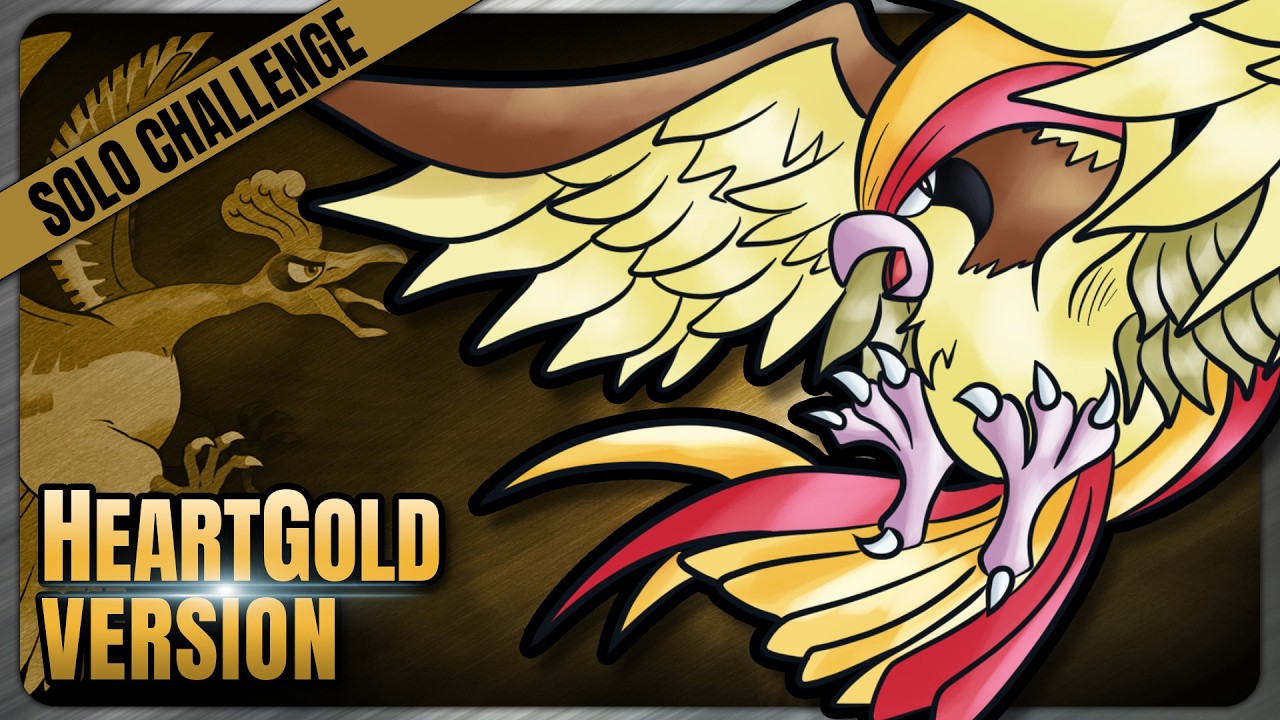 Pidgeot-line Solo Challenge - Pokemon HeartGold