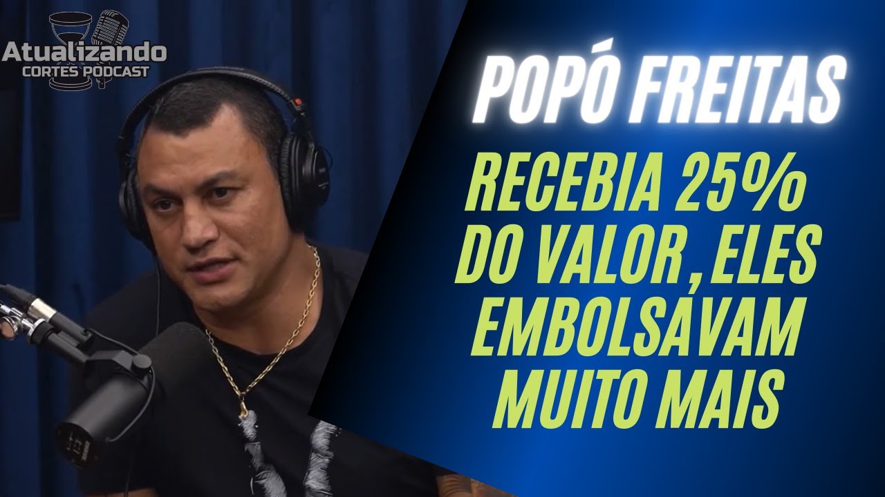 COMO POP&Oacute; COME&Ccedil;OU NO BOXE -  POP&Oacute;  I Atualizando Cortes Podcast - Flow Podcast #357