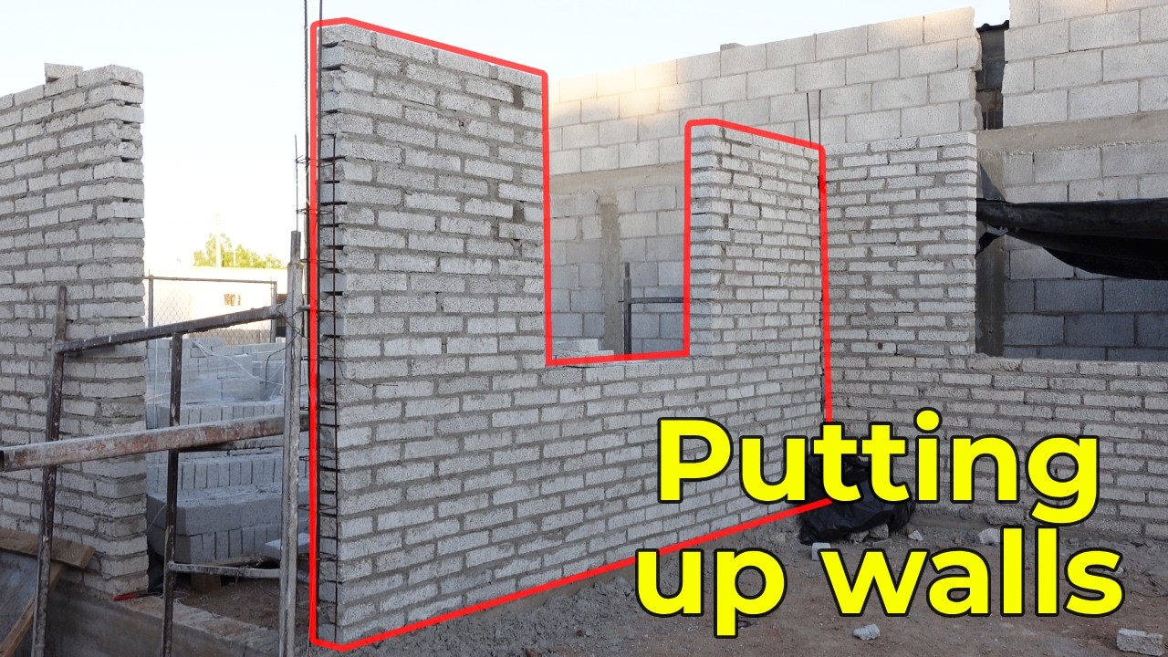 Our House FINALLY has 4 Walls! Mexico Dream Home Update