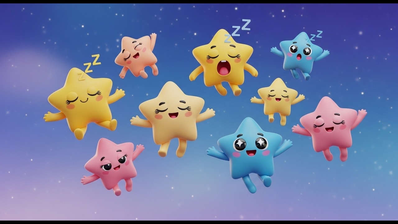 The Sleepy Star Adventure Song | Fun Nursery Rhyme For Kids | Sing Along With Kids