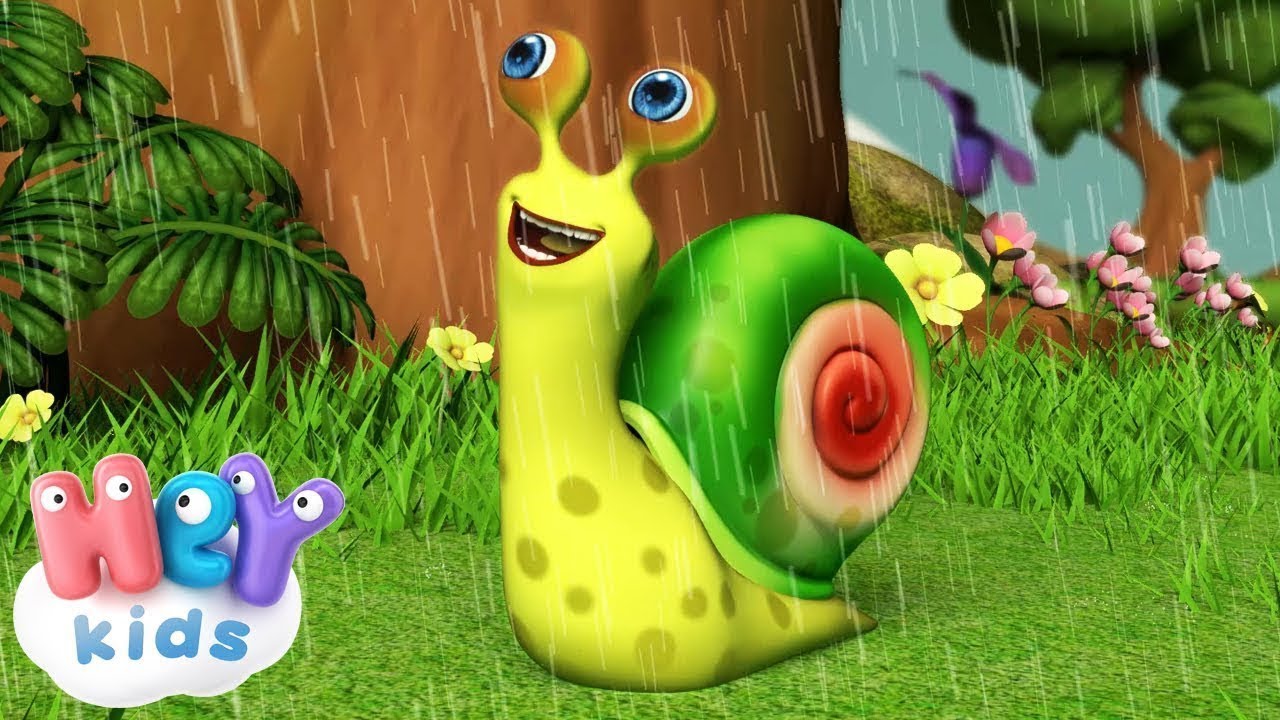 Petit Escargot chanson pour bébé + karaoke 🐌 HeyKids - Comptines bébé