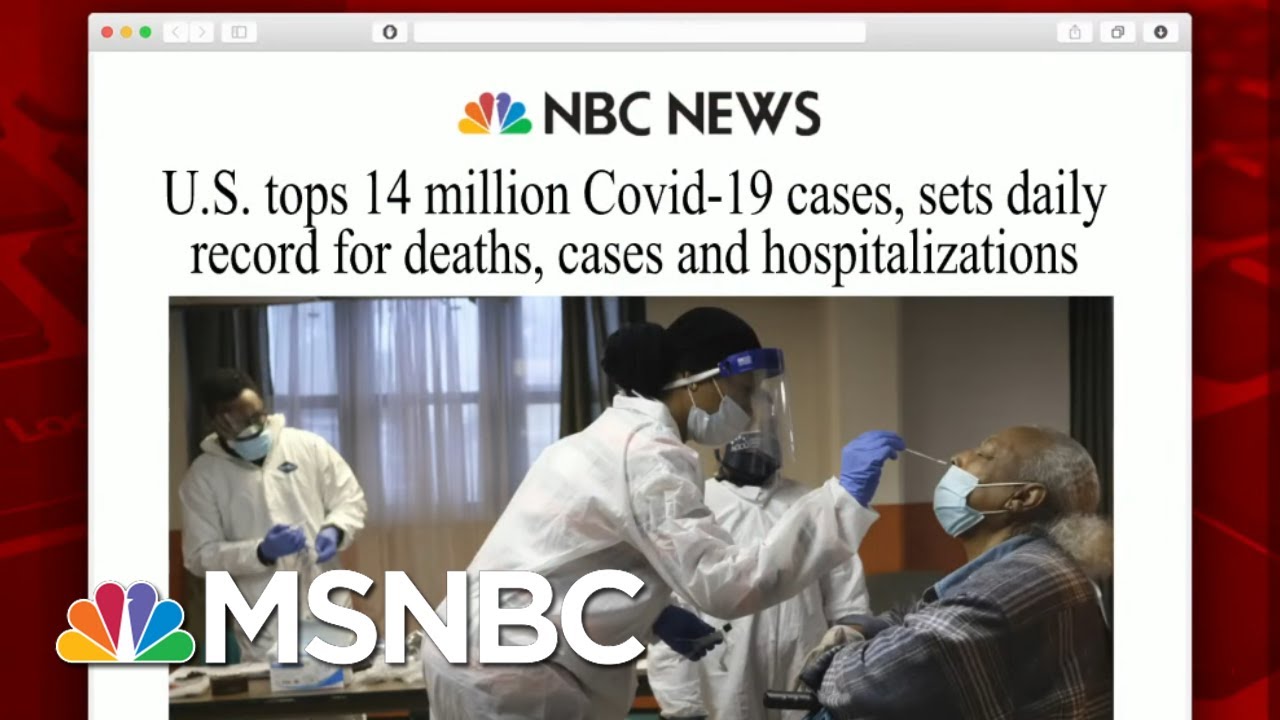 U.S. Reports Highest Single-Day Virus Death Toll | Morning Joe | MSNBC