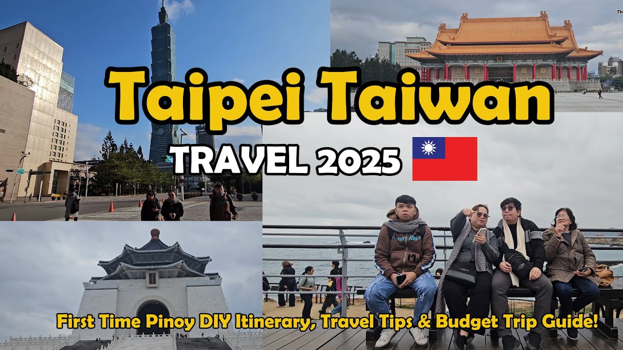 Taipei Taiwan Travel 2025 🇹🇼 | First Time Pinoy DIY Itinerary, Travel Tips & Budget Trip Guide