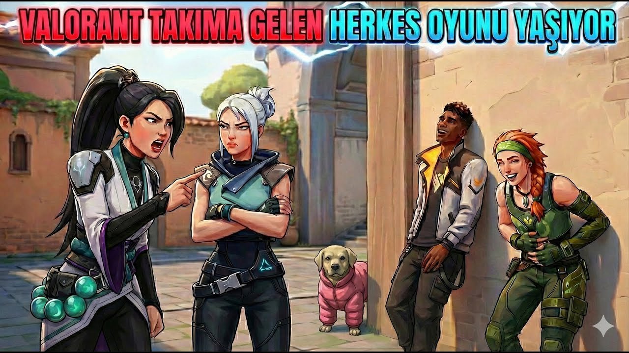Valorant takıma gelen herkes oyunu yaşıyor #valorant #valorantclips