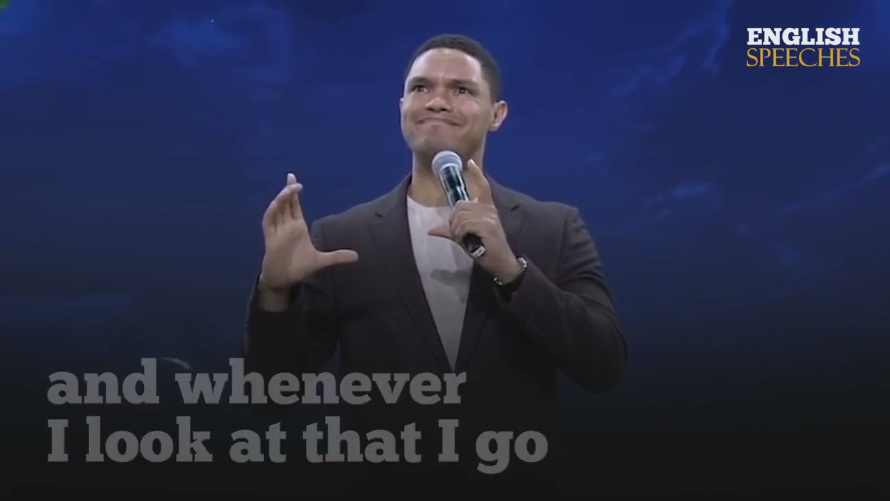 ENGLISH SPEECH   TREVOR NOAH  The Power of Information