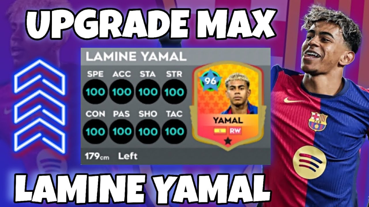 UPGRADE MAX LAMINE YAMAL 86 APÓS A ATUALIZAÇÃO DO DLS 26