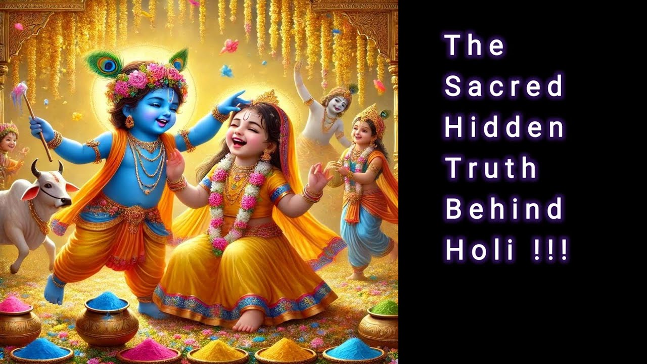 &ldquo;The Untold Secrets of Holi!&rdquo; #love #holi #festival #colors #krishna #english #youtube #youtubevideo