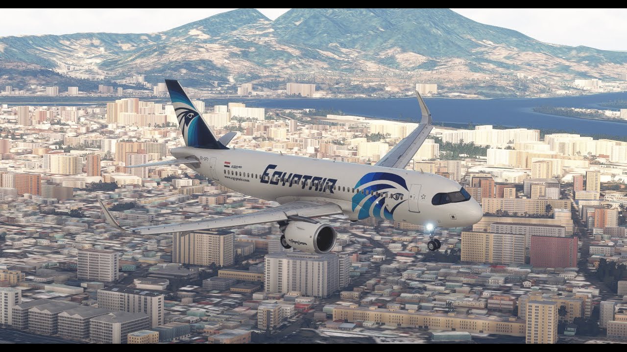 Relaxing Aviation Moment! A320neo Scenic Landing at Tokyo -4K