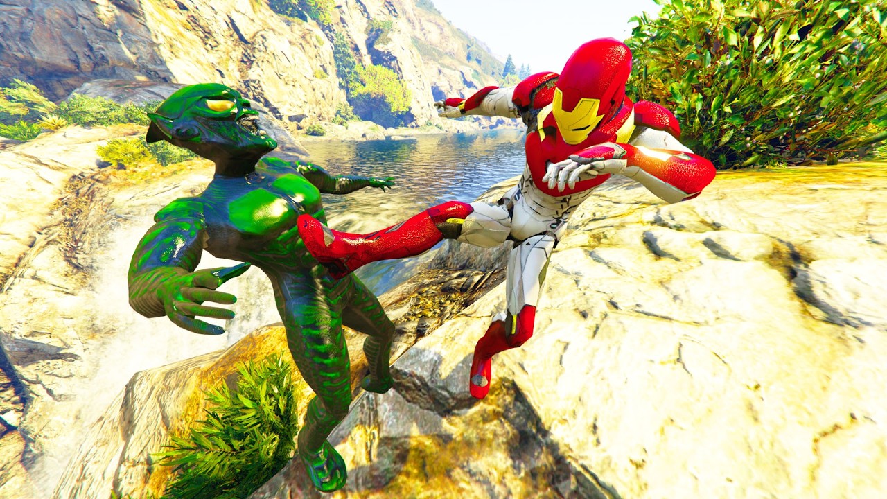 GTA V - Ragdolls And Fails Compilation V.65 ( Iron Man Vs Green Goblin / Epic Ragdolls )