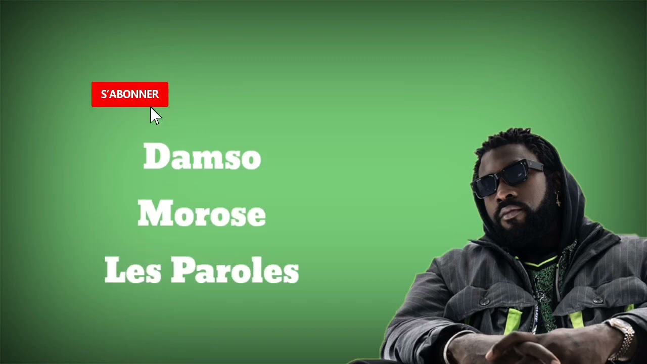 Damso Morose lyric