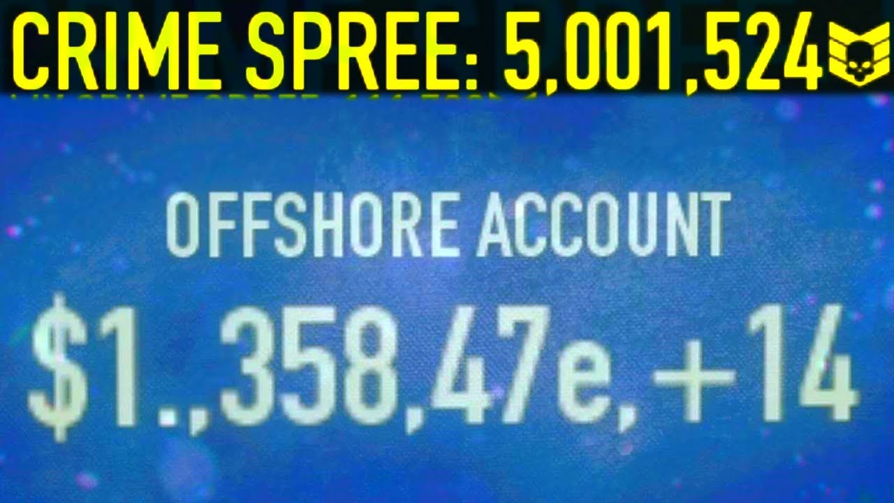 PAYDAY 2 - Crime spree in a nutshell (5 million crime spree)