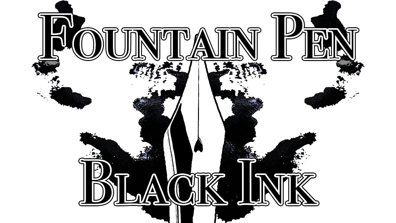 Vinta   Black Onyx Romblon Fountain Pen Ink Review #fountainpenink #fountainpens