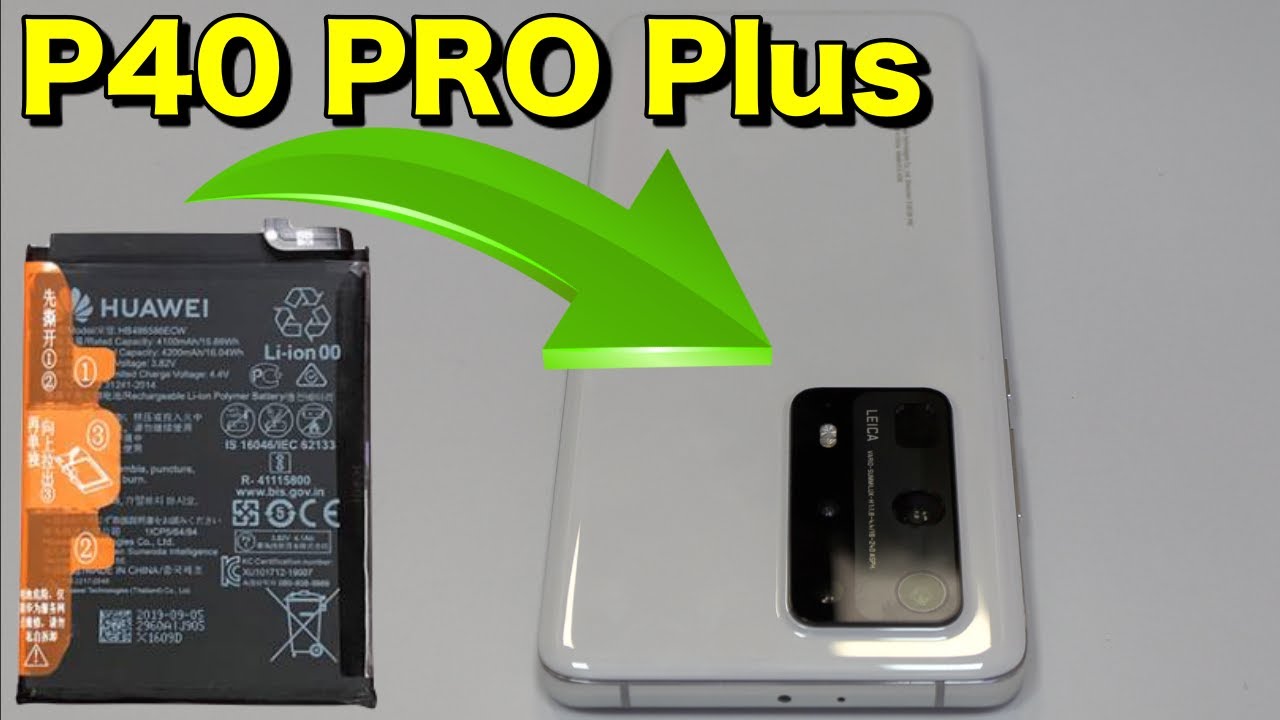Huawei P40 Pro Plus 🔋 Battery Replacement