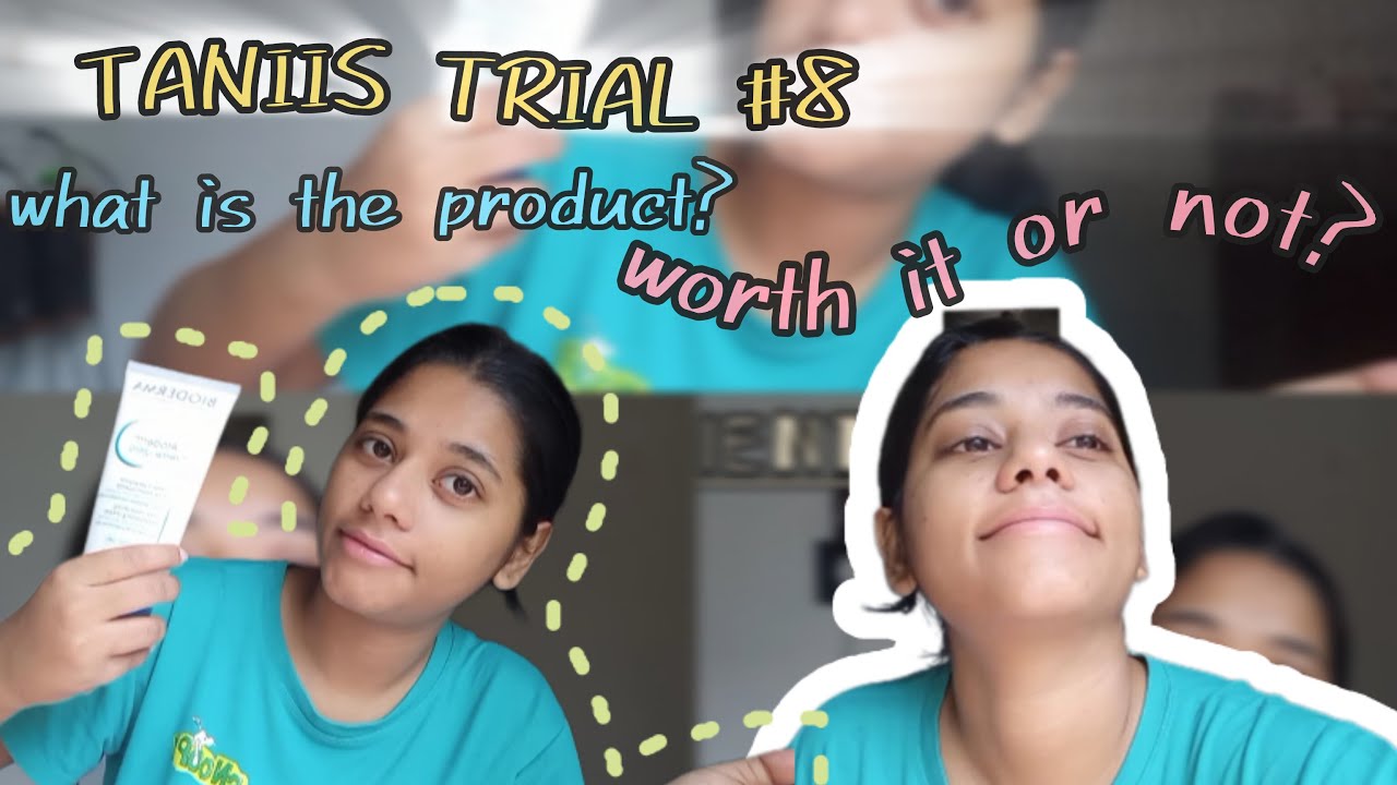The Only Moisturizer My Skin Said YES To 💦 | Bioderma Atoderm| Tanii’s Trials #8