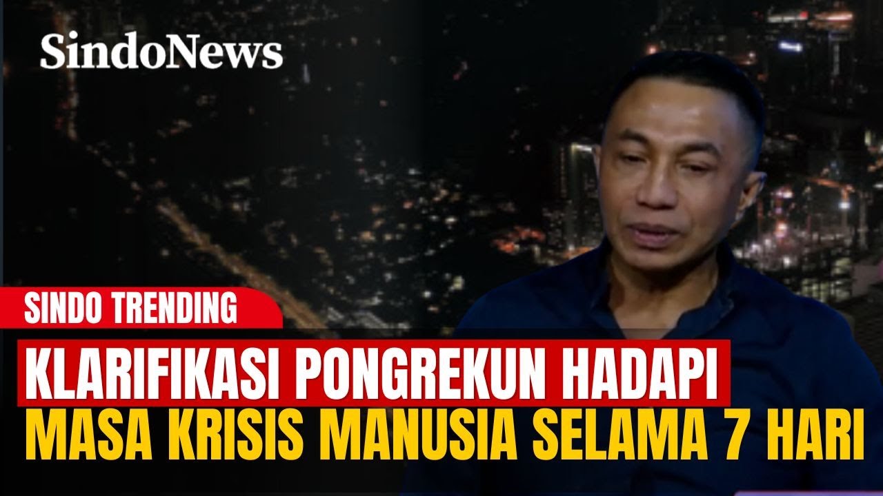 Isu Blackout 7 Hari Menghebohkan, Dharma Pongrekun Beri Klarifikasi dan Skenario Krisis Manusia