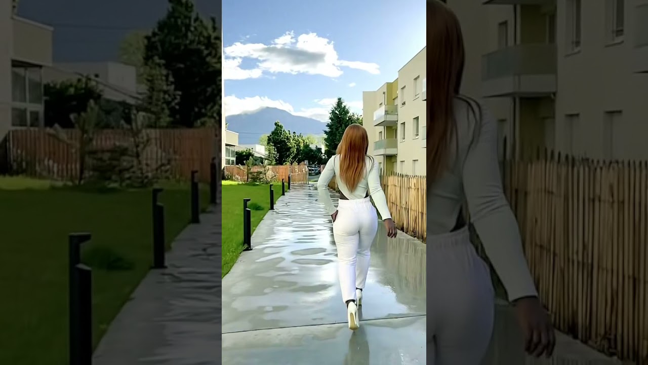 la belle forme généreuse elle a des fesses très propre.