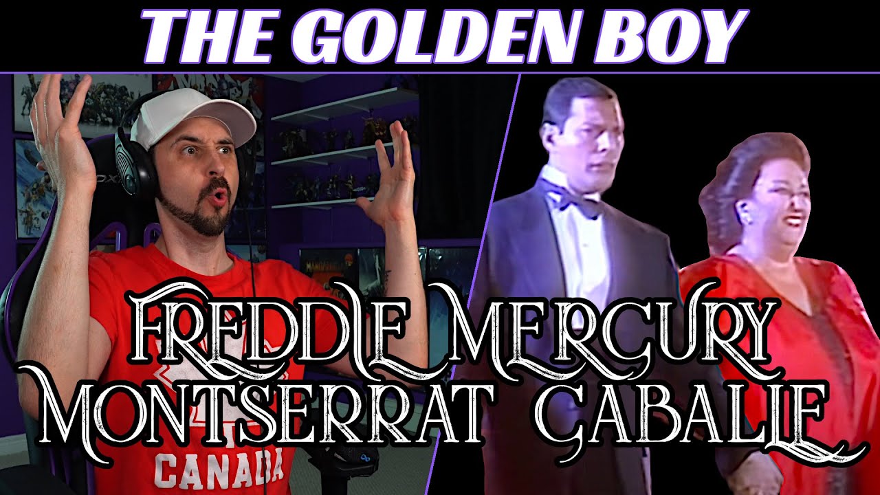 Freddie Mercury REACTION - The Golden Boy with Montserrat Caballé