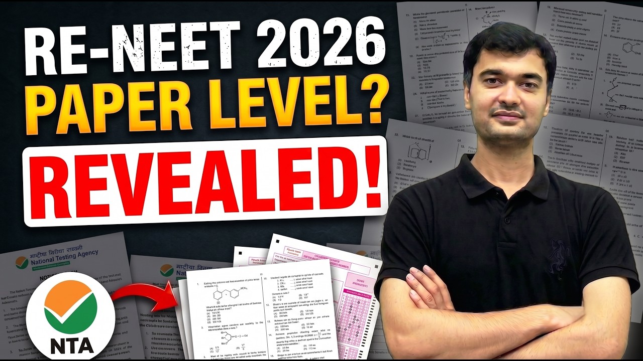 📢RE-NEET 2026 Paper Level Revealed! | RE-NEET 2026 Difficulty Level | RE -NEET 2026