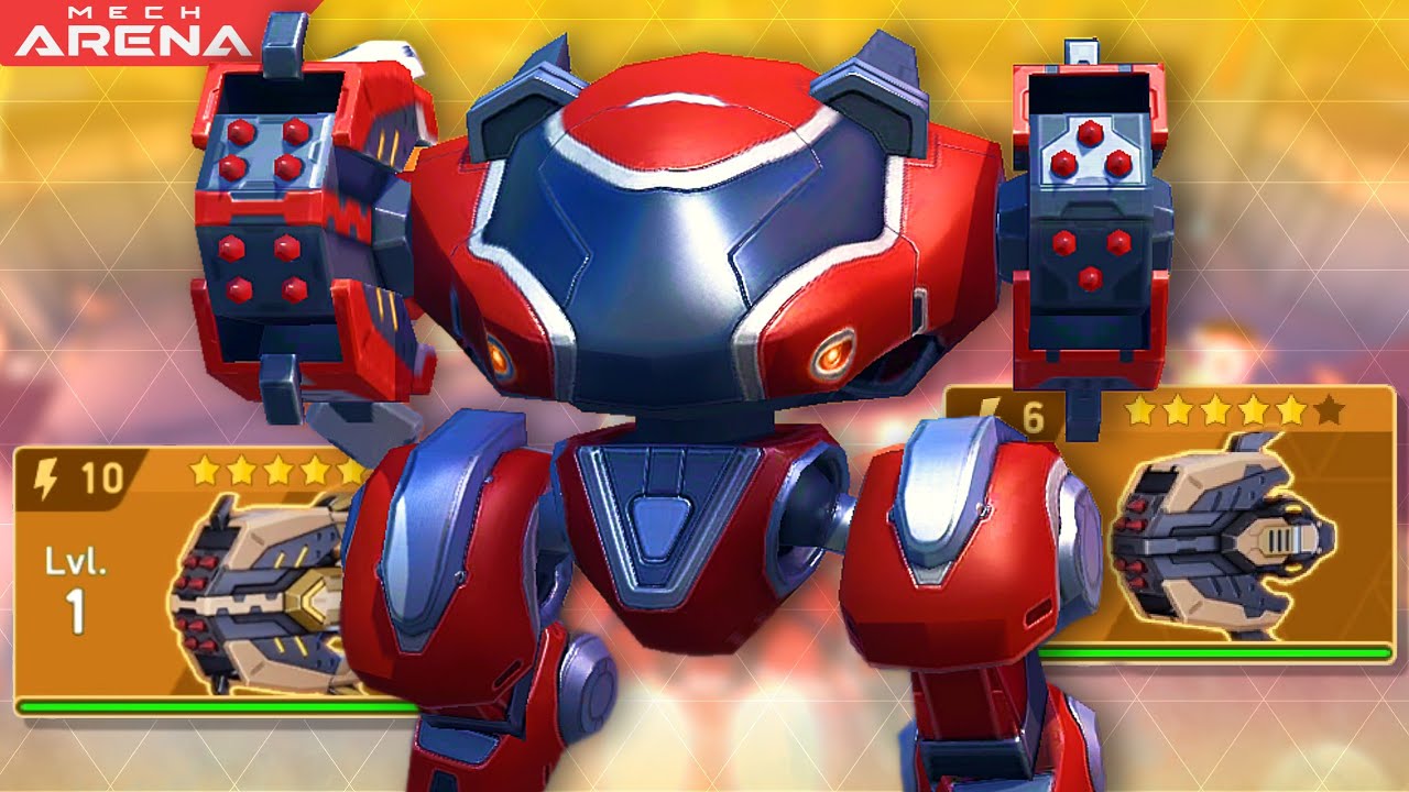 Lancer + Storm Rack 10 & 6 🔥| Total Mayhem! | Mech Arena