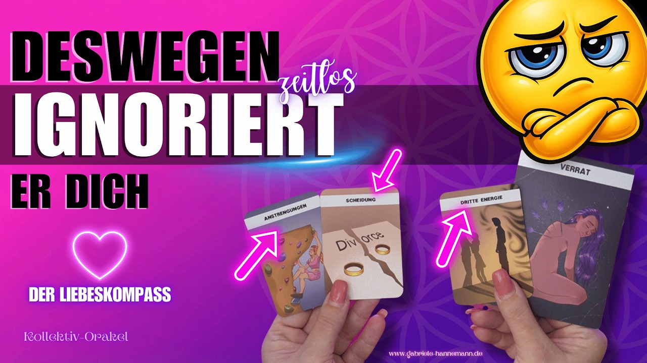 Eine dritte Energie verschwindet endlich! 🧿➖👤✨ [Der Liebeskompass]