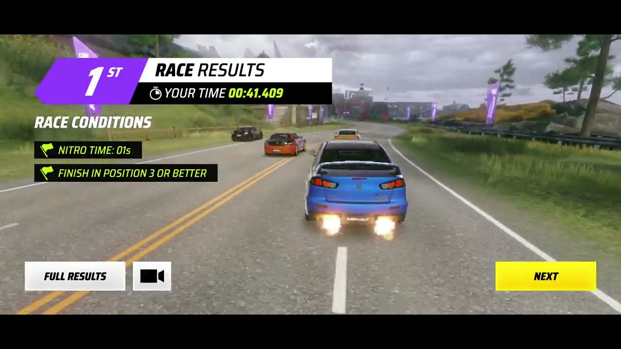 Me playing asphalt Legends unite 