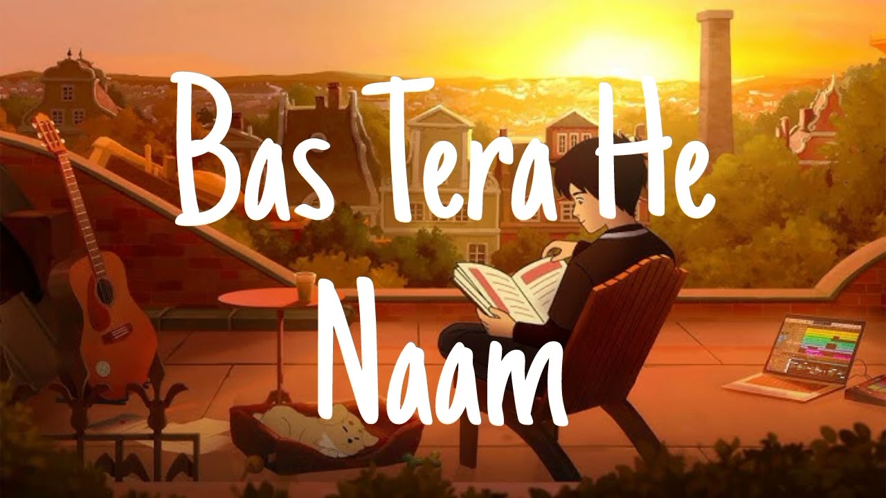 Bas Tera He Naam | ( slow + lofi ) cinematic type sad romantic mixing song #musica 