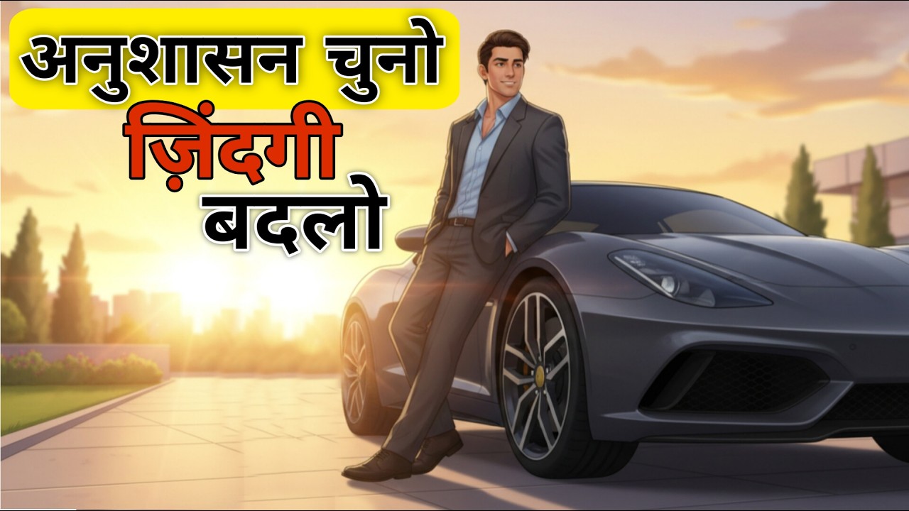 झूठे दिलासे छोड़ो, रोज़ अनुशासन चुनो और अपनी ज़िंदगी बदलो