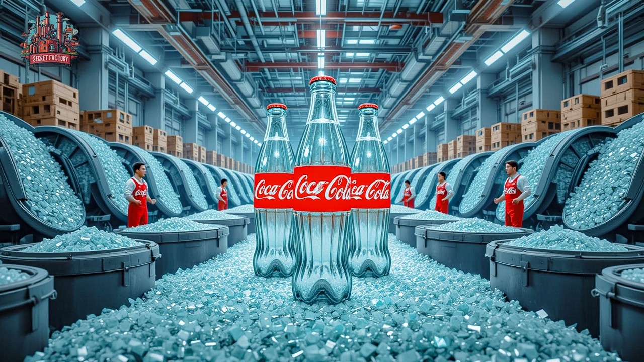 How Coca-Cola Recycles Over 600 MILLION Glass Bottles EACH YEAR