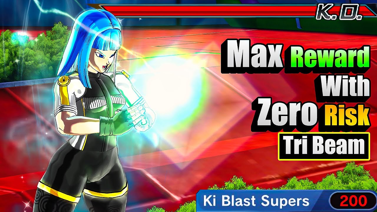 200 Ki Blast TRI BEAM Is INSANELY OVERPOWERED.. So Why Is Nobody Using It In Dragon Ball Xenoverse 2
