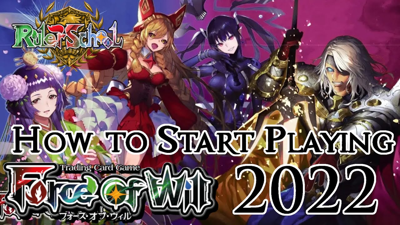 How To Start Playing Force of Will (TCG) in 2022! Plus New Starter Deck Unboxing!!