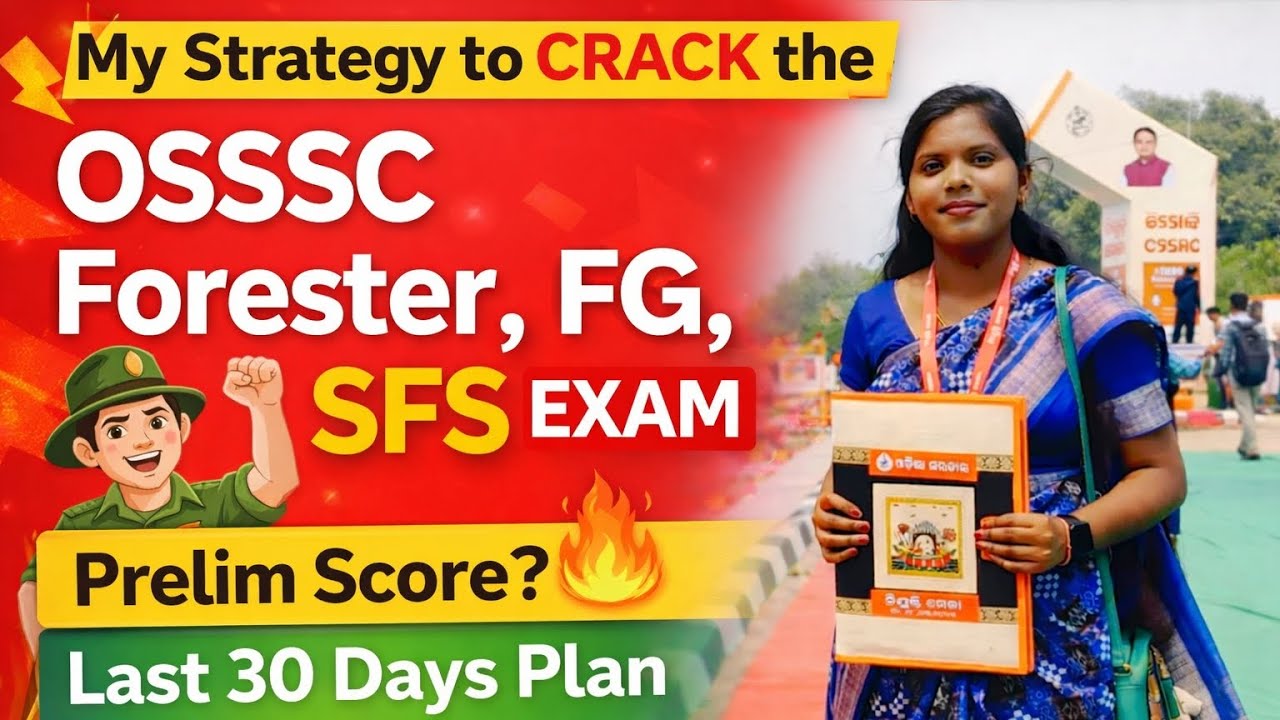 Last 30 Days strategy to crack Forester, Fg, SFS Exam(CRE-2025 ll) 🔥🎯‼️