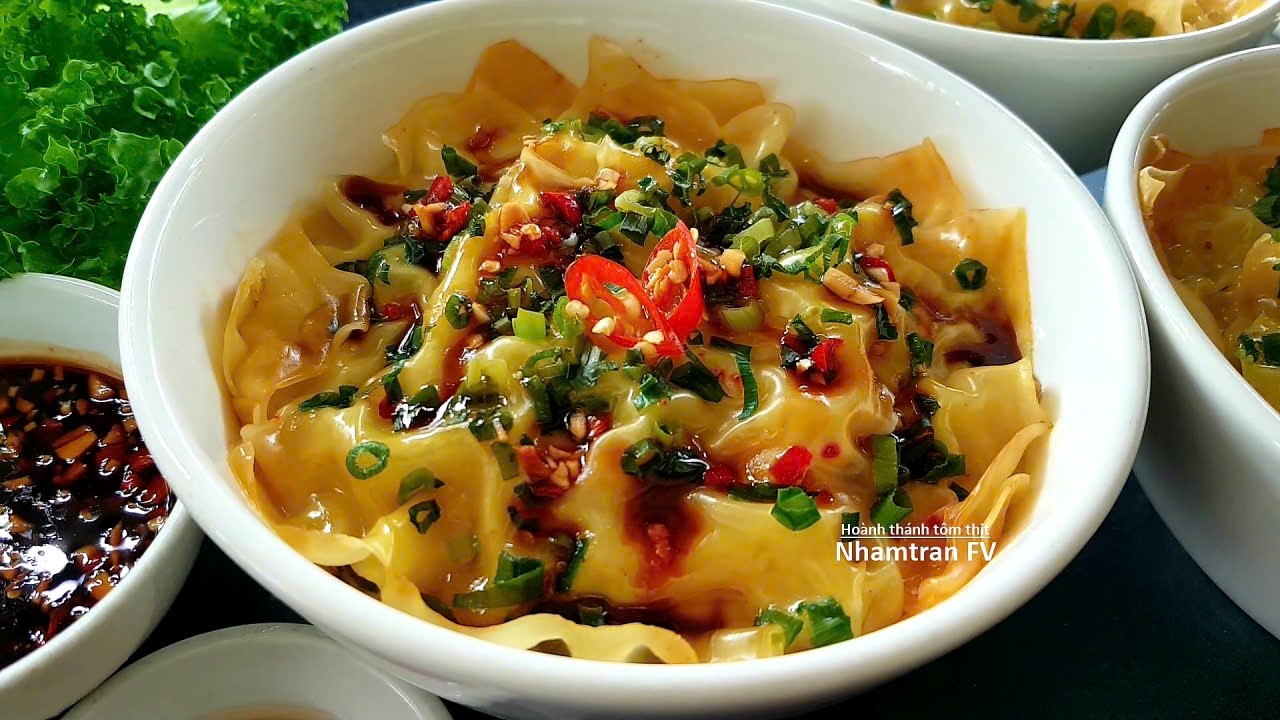 HOÀNH THÁNH TÔM THỊT cách làm mới nhanh dễ hơn mà vẫn ngọt thơm ngon ăn hoài không ngán |Nhamtran FV